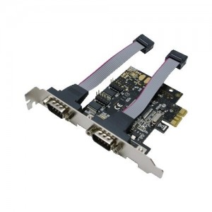 PCI Express interfata pentru card serial 2x porturi RS232,  LogiLink PC0031 v.3.0.